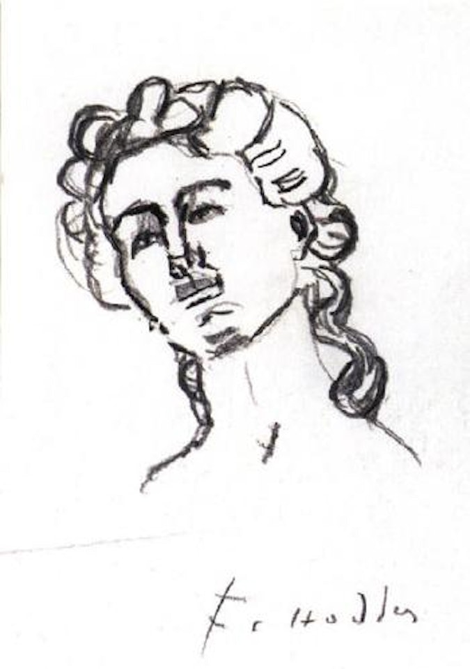 Regard dans l'infini by Ferdinand Hodler
