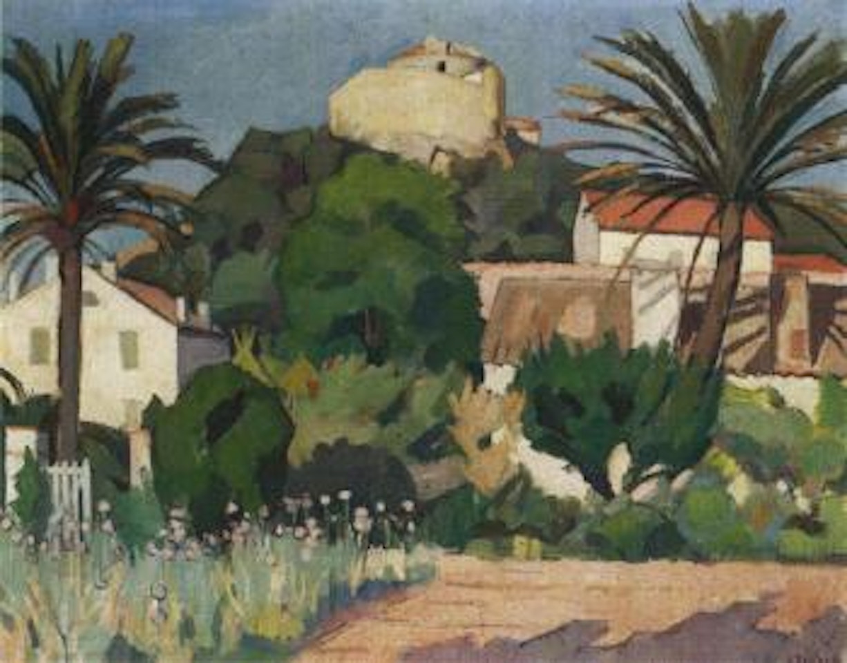 Landscape by Paul Basilius Barth