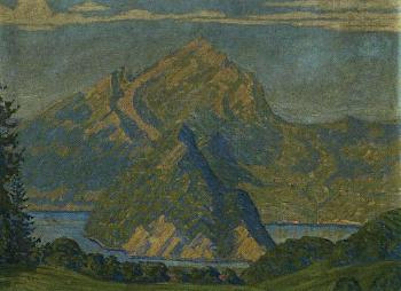 View of Furigen from Pilatus by Ernst Geiger