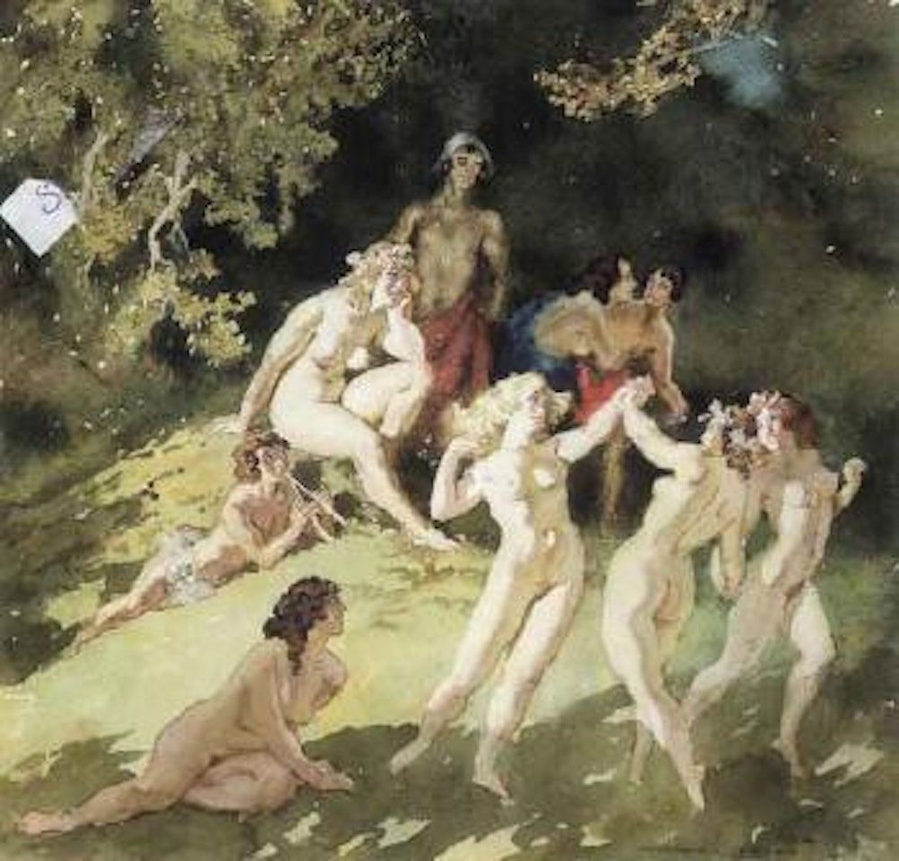 Sunlight dance by Norman Alfred Williams Lindsay