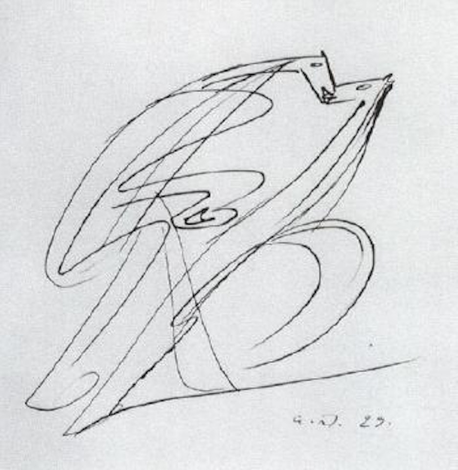 Le baiser by André Masson