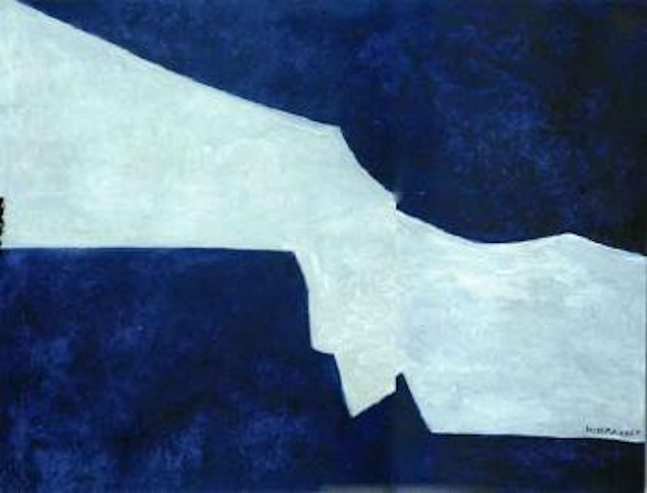 Composition abstraite bleue by Serge Poliakoff