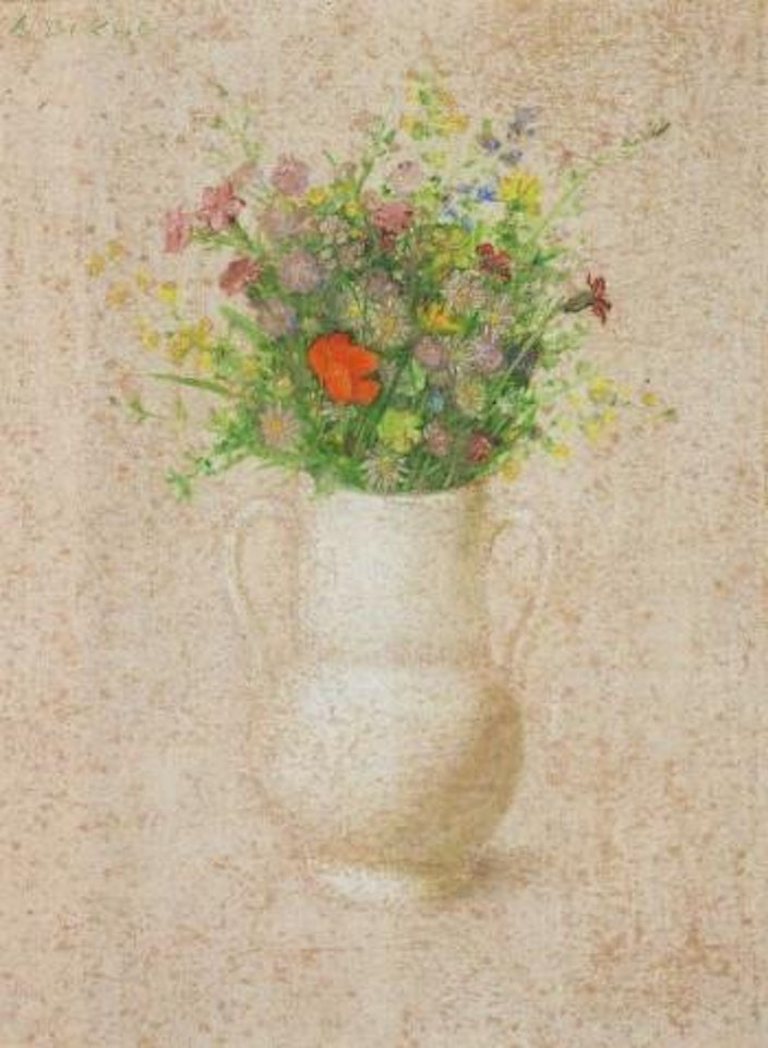 Vase of flowers by Antonio Bueno
