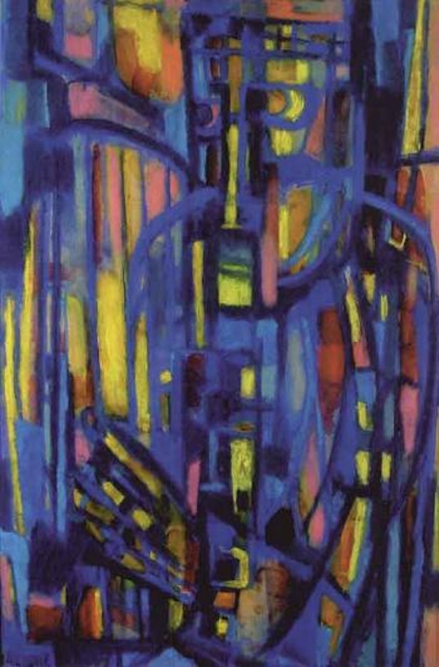 David a la lyre by Jean René Bazaine