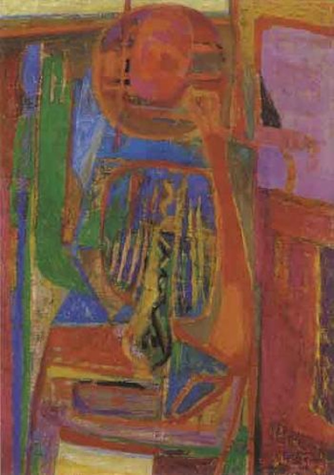 Jeune fille au ballon by Maurice Esteve