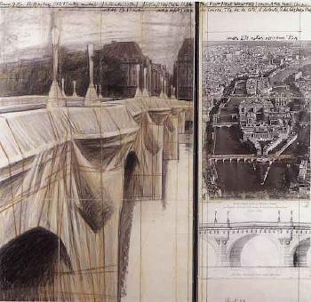 The Pont-Neuf wrapped by Christo