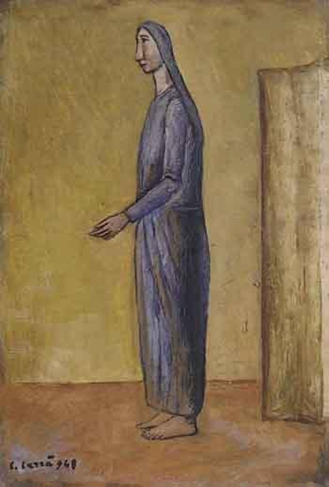 Biblical figure by Carlo Carra