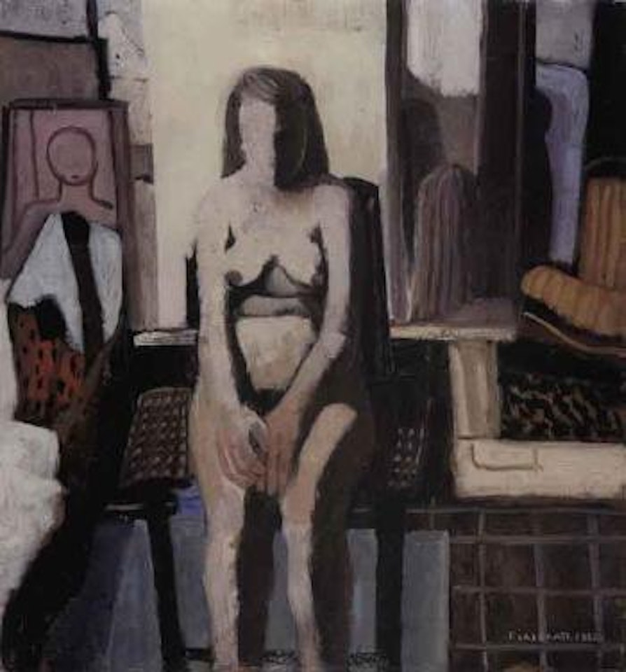 Figure in the study by Felice Casorati