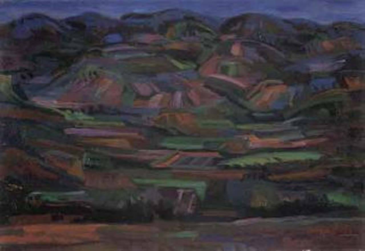 Landscape by Mario Mafai