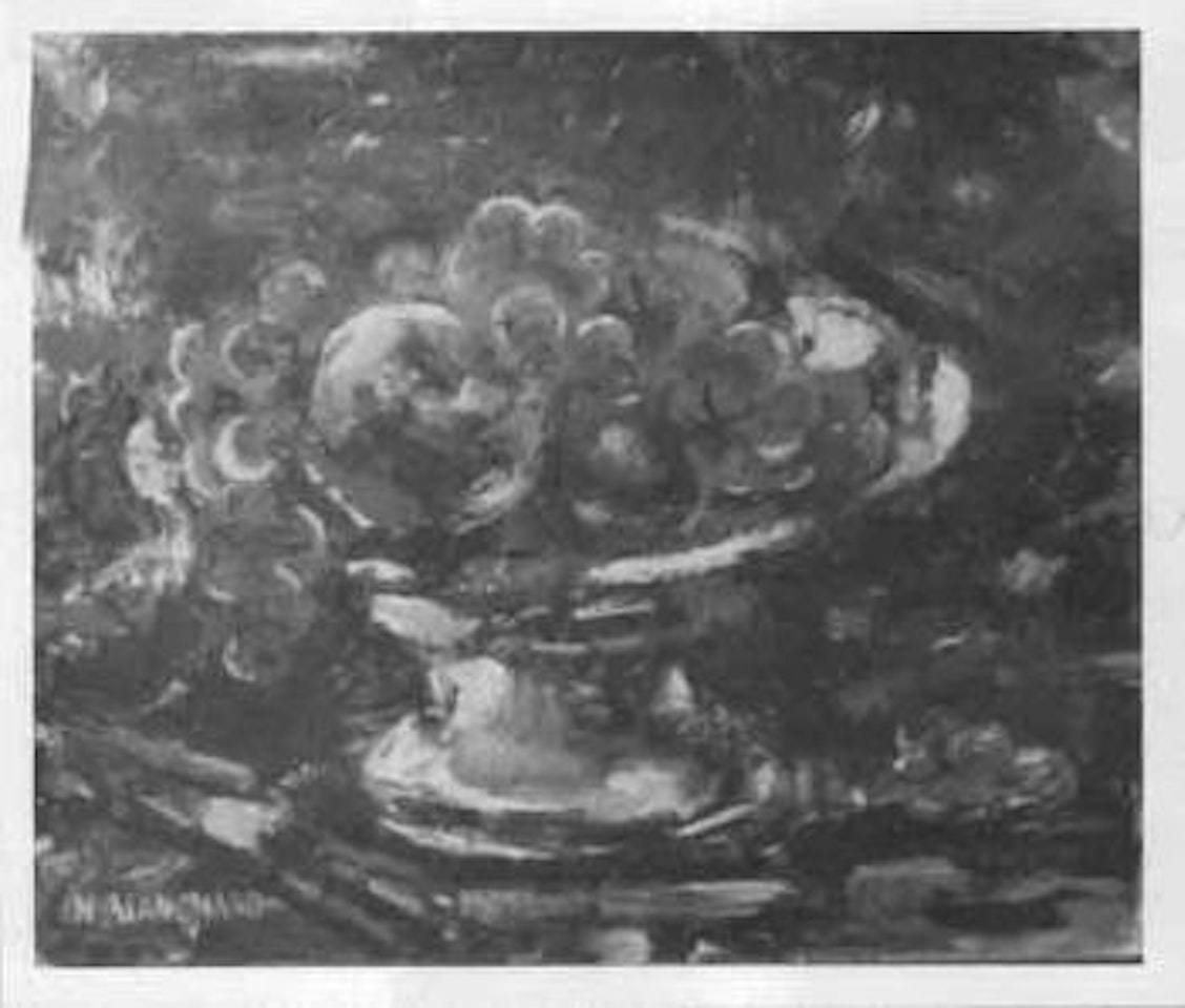 Basket of fruit by Maria Blanchard