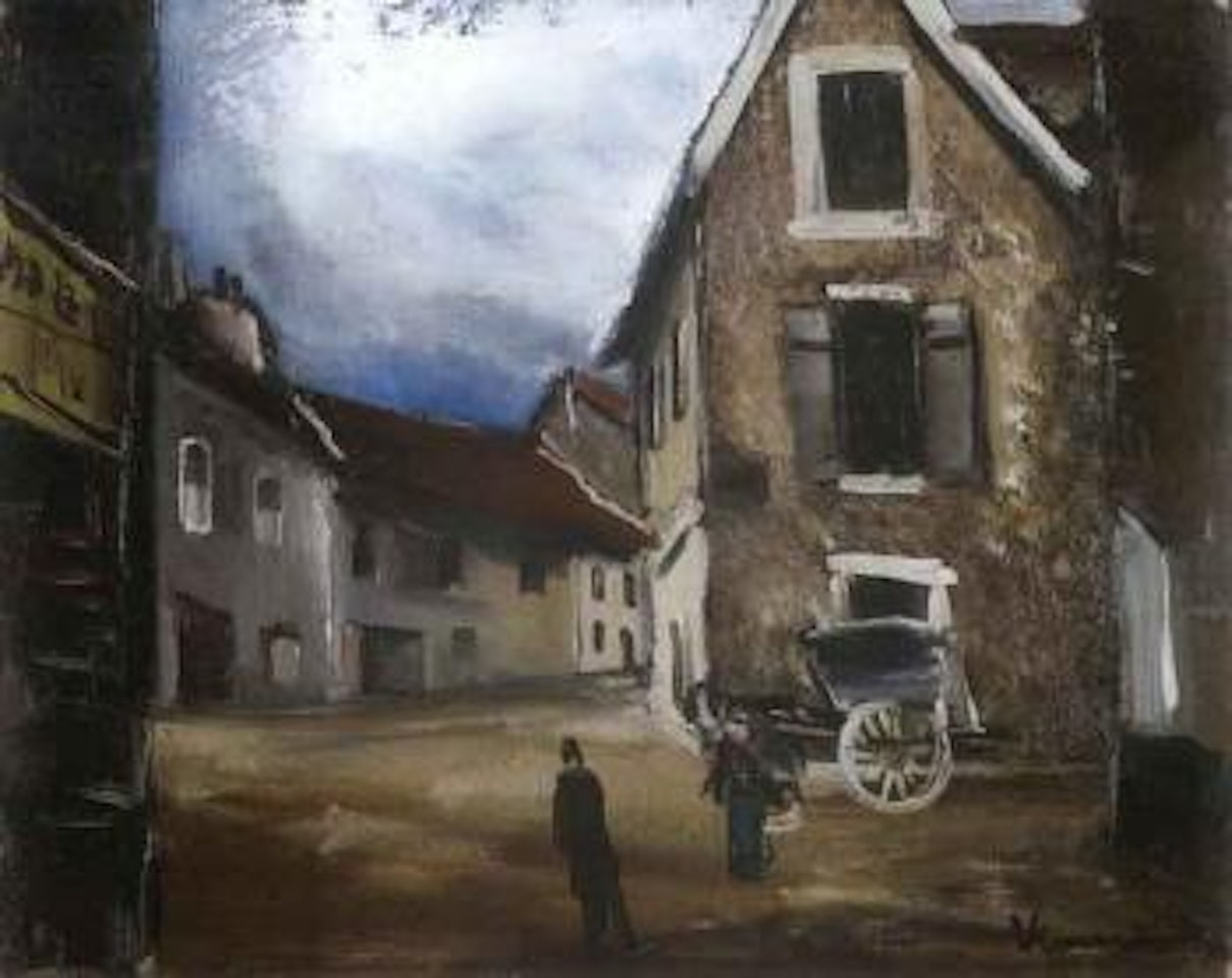 En ville by Maurice de Vlaminck