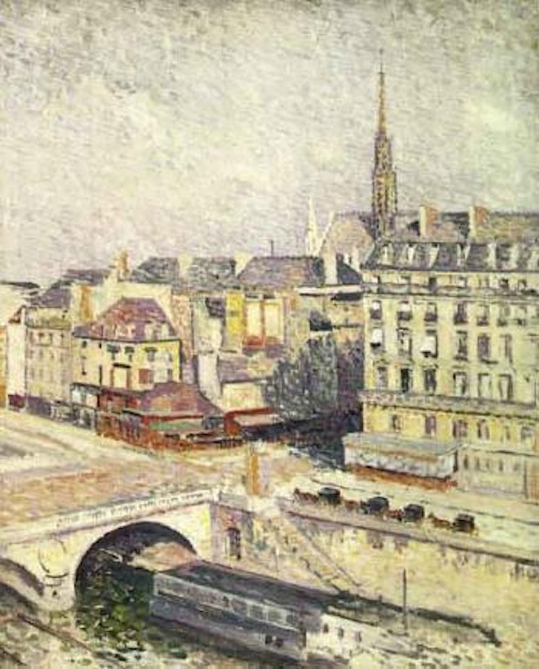 Sainte Chapelle et Quai des Orfevres by Maximilien Luce