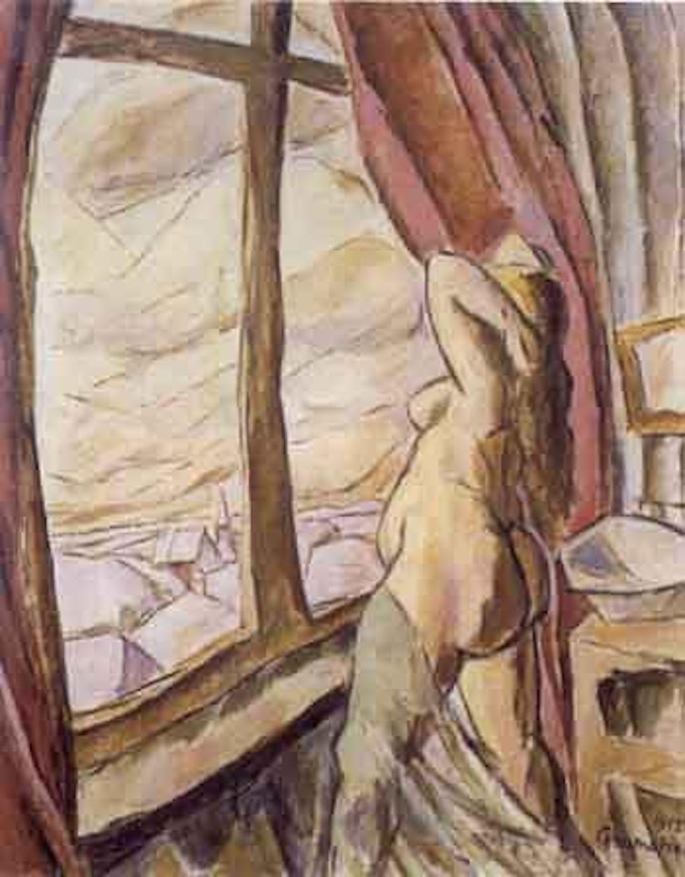 Devant la fenetre by Marcel Gromaire