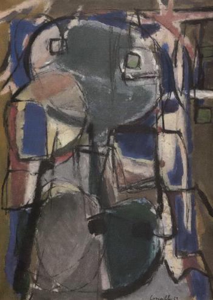Femme dans une chambre by Corneille