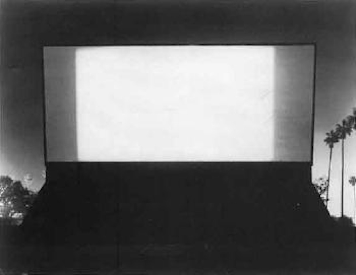 Vanburen drive in, Vanburen 1993 by Hiroshi Sugimoto