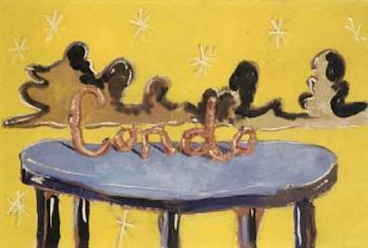 Name composition by George Condo