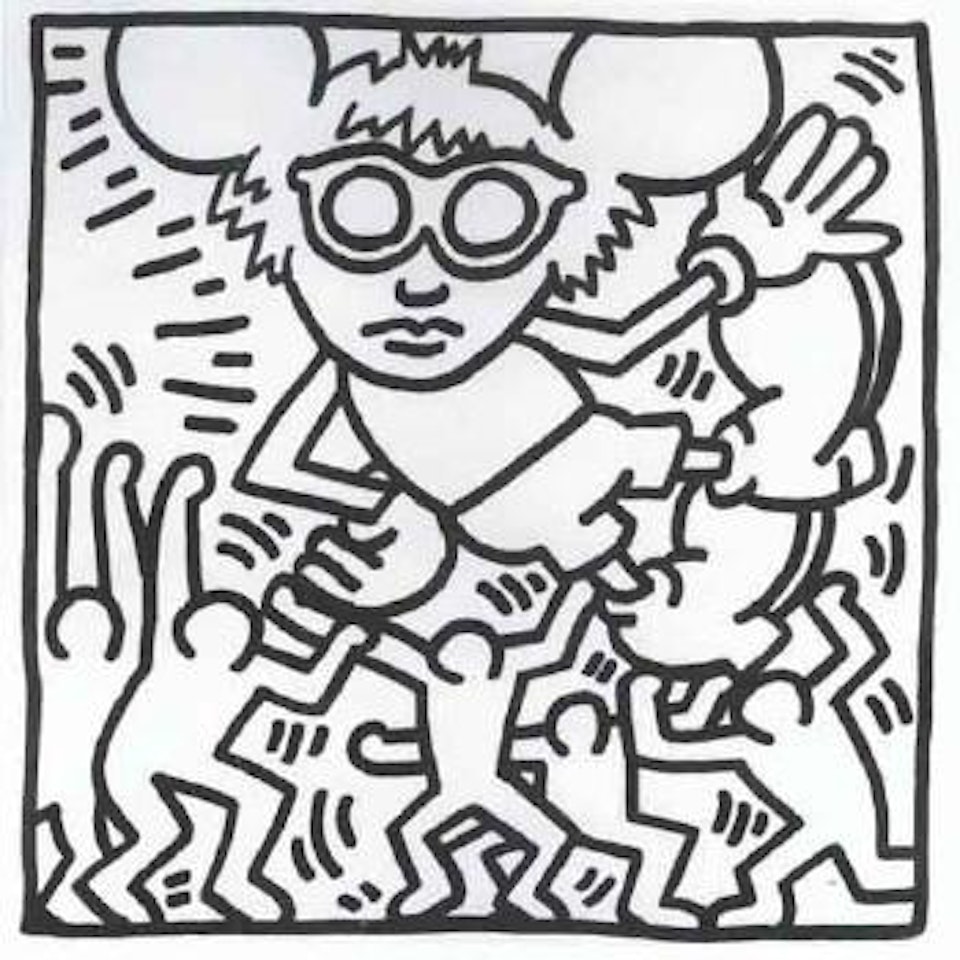 Andy Mouse by Keith Haring