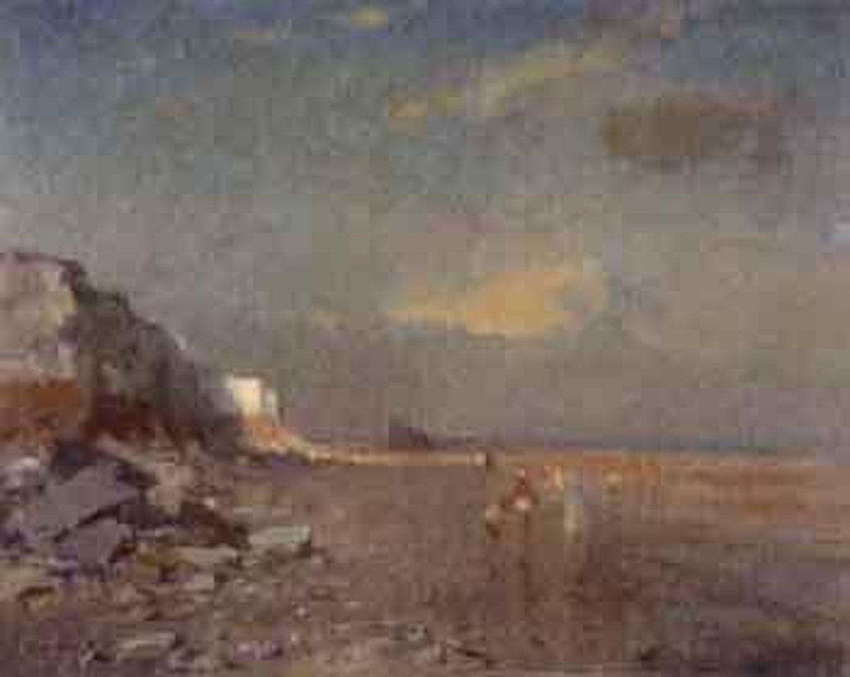Low tide, Hunstanton, Norfolk by Edward Seago