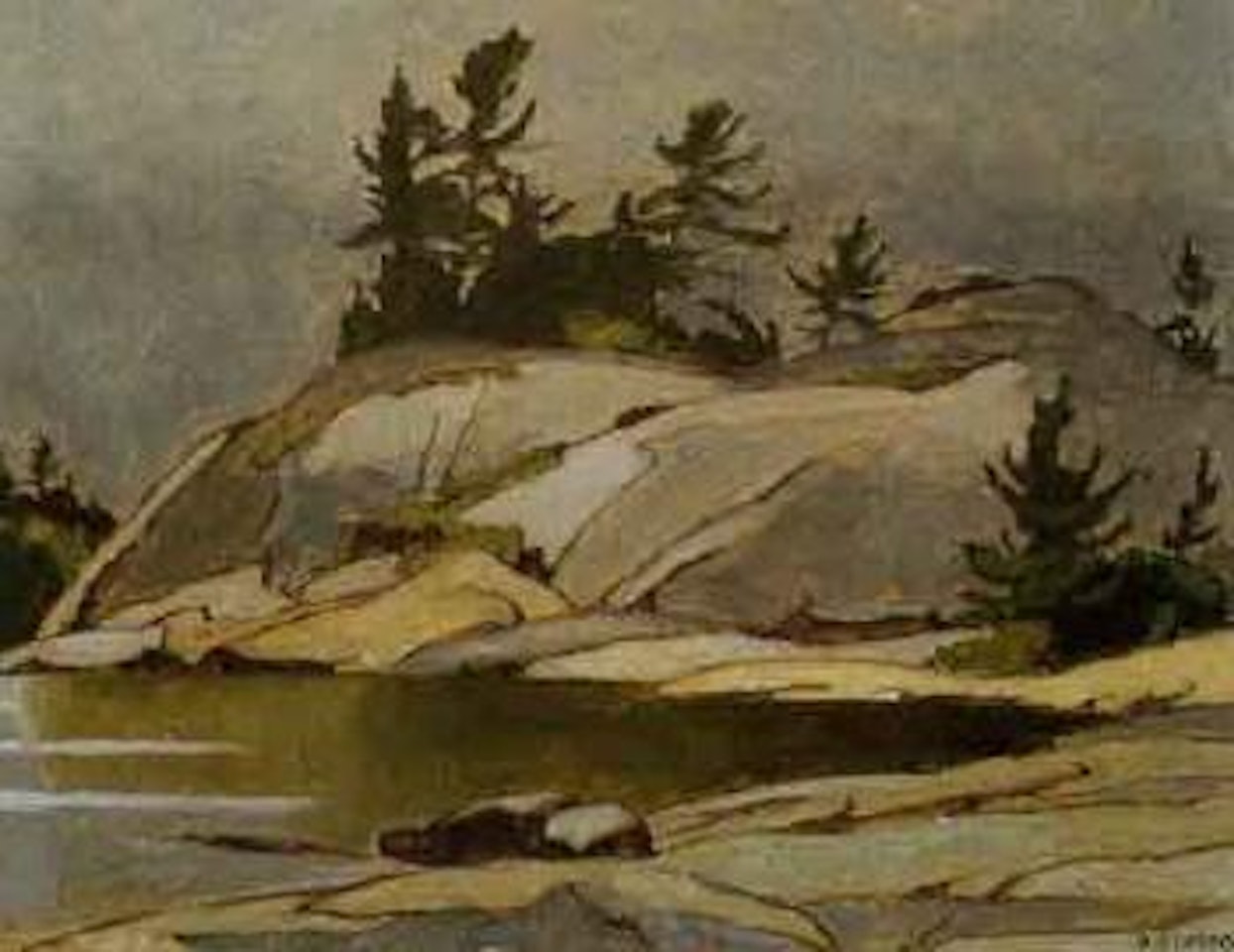 Jacknife Bay no.1 - Georgian Bay by Alfred Joseph Casson