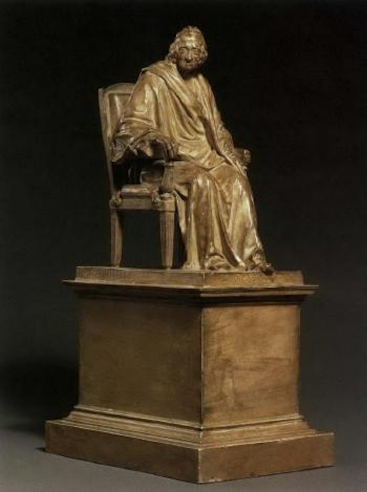 Figure of Voltaire by Jean-Antoine Houdon