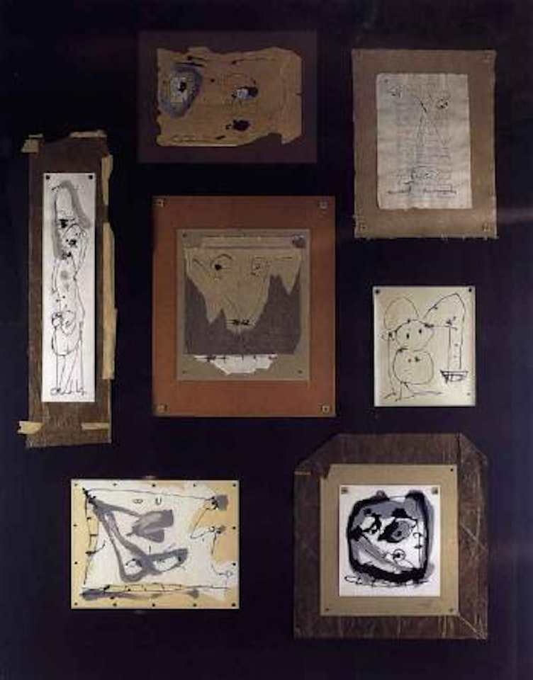 Trompe l'oeil II by Antonio Saura