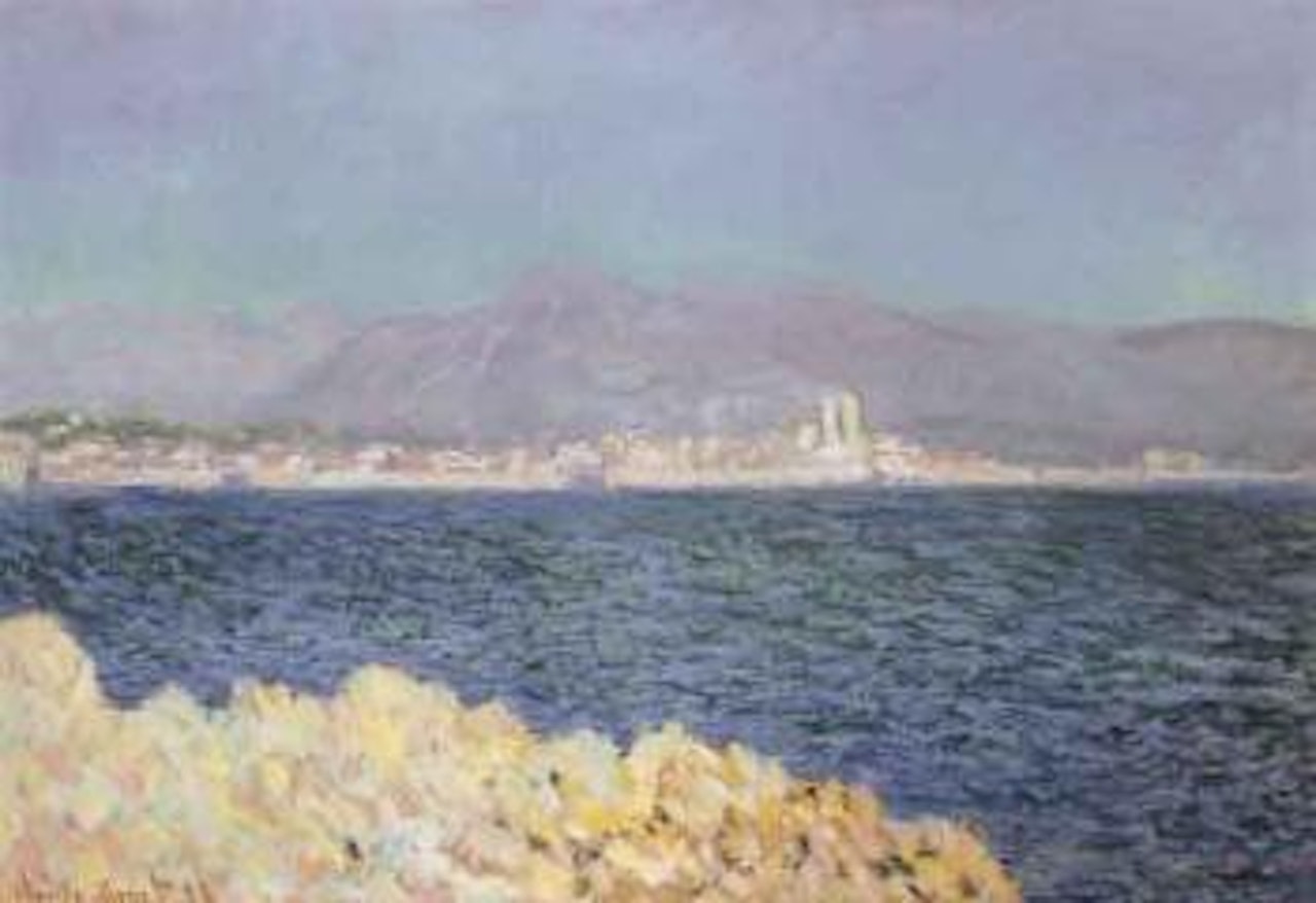 Golfe d'Antibes by Claude Monet
