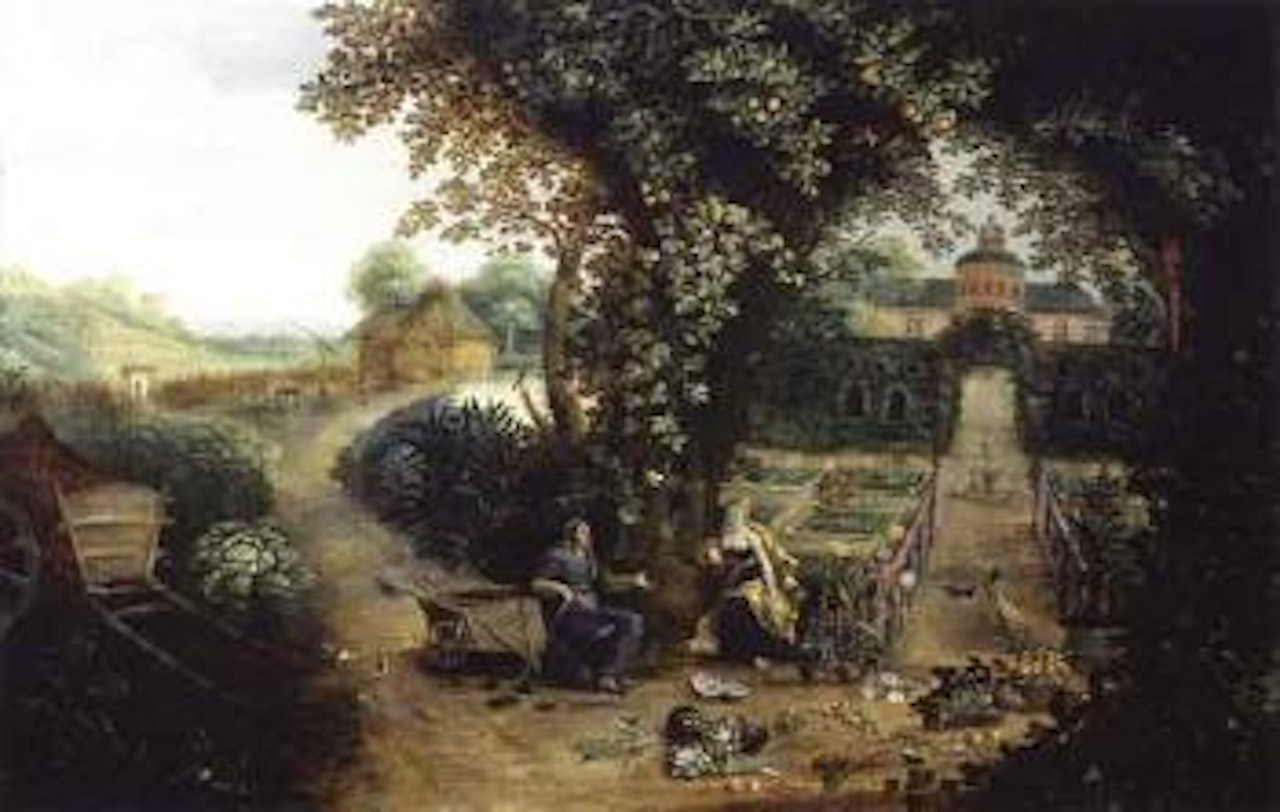 Vertumne et Pomone by Jan Brueghel the Younger