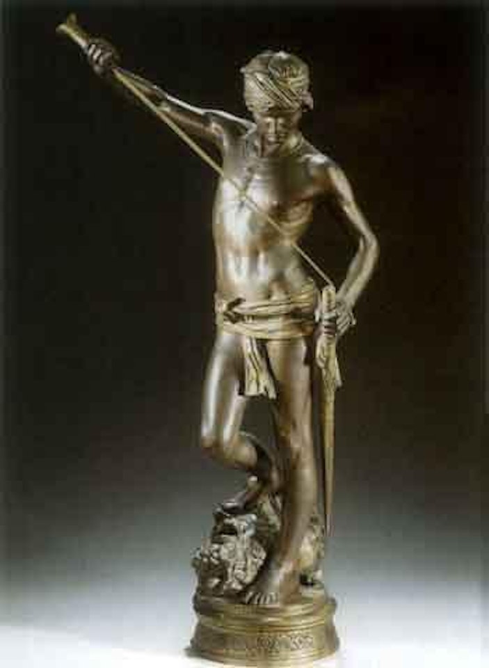 David the winner by Marius Jean Antonin Mercie