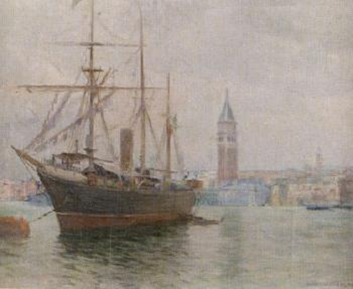 View of Venice by Anshelm Schultzberg