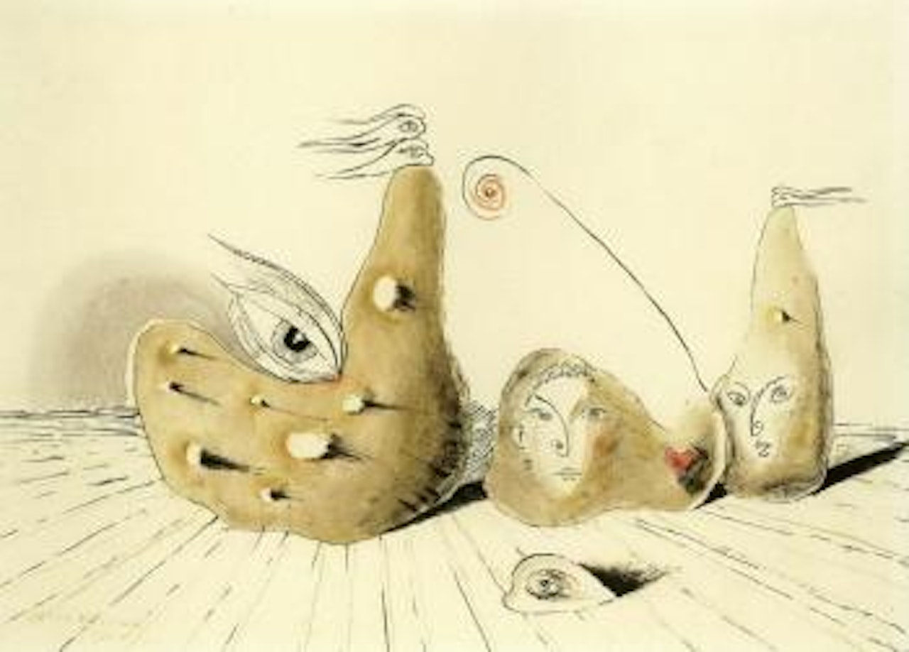 Chambre aux visages by Victor Brauner
