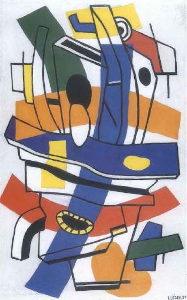 Composition by Fernand Leger
