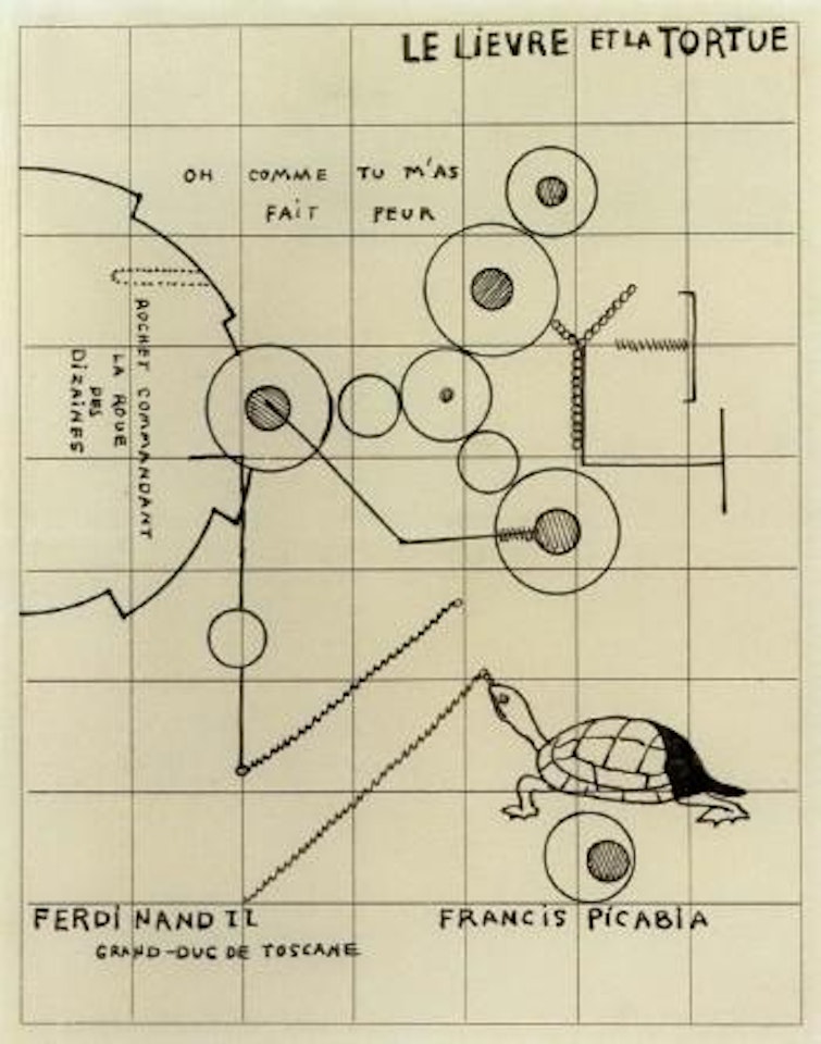 Lievre et tortue by Francis Picabia