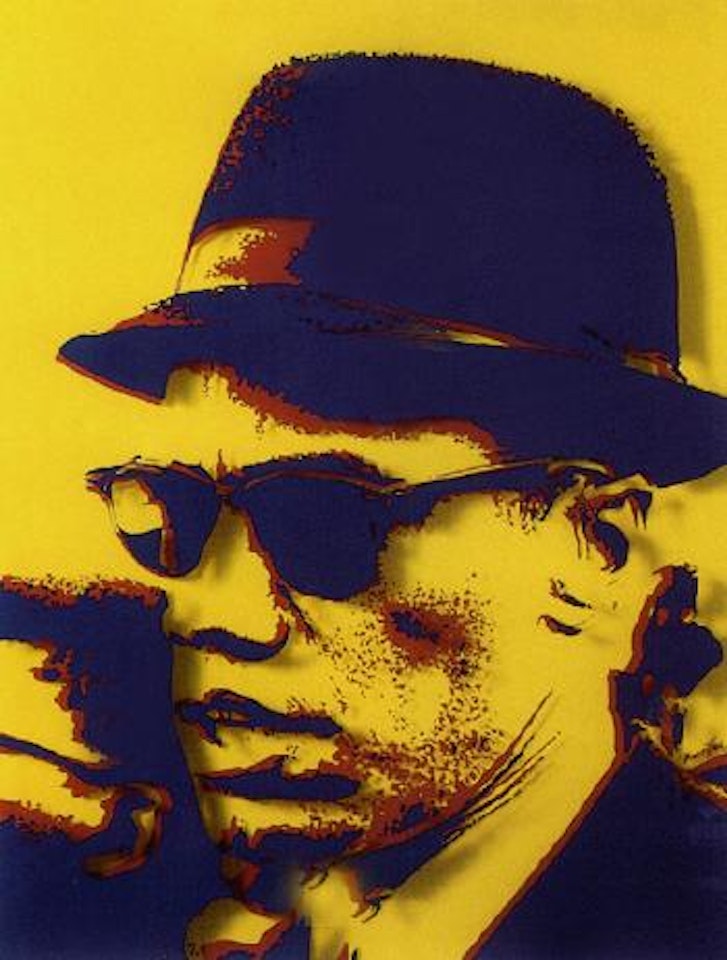 Malcom X by Bernard Rancillac