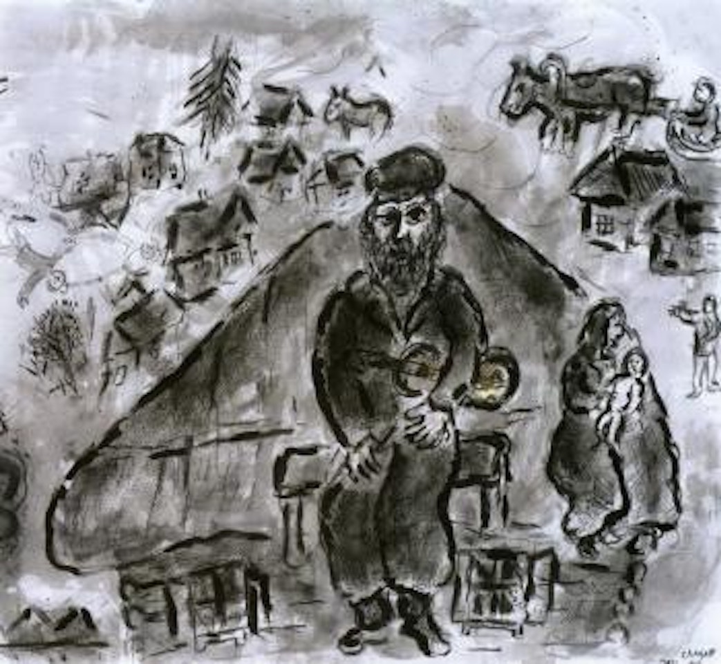 Fin de journee by Marc Chagall