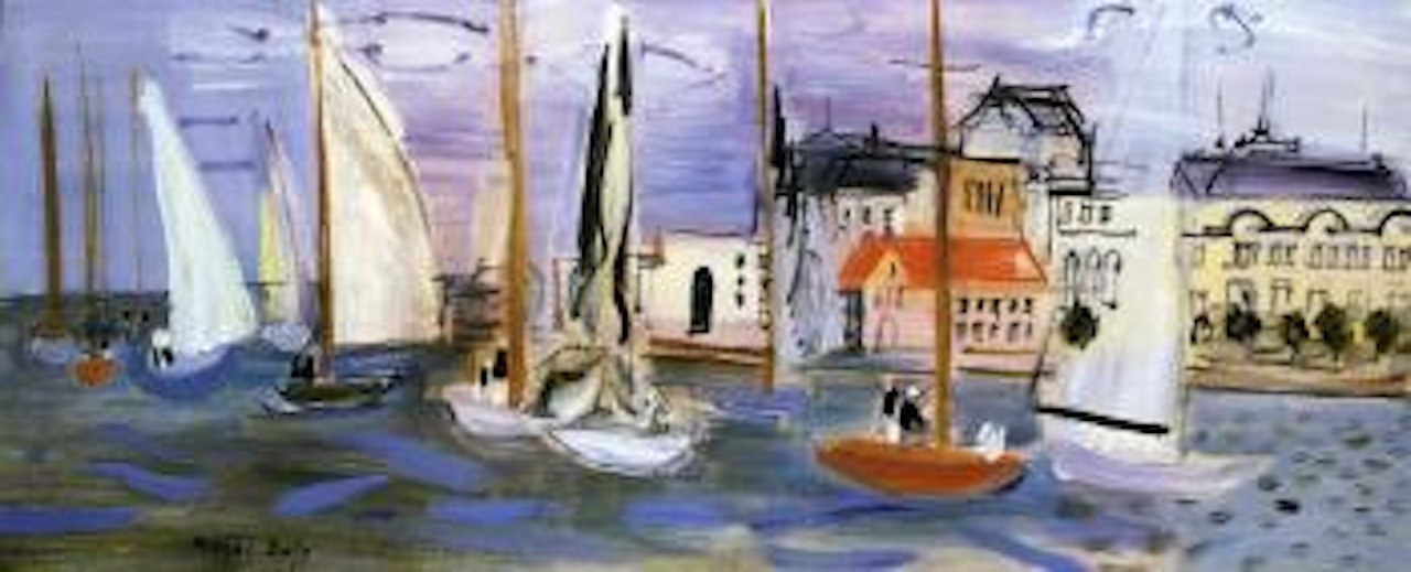 Regates a Deauville by Raoul Dufy