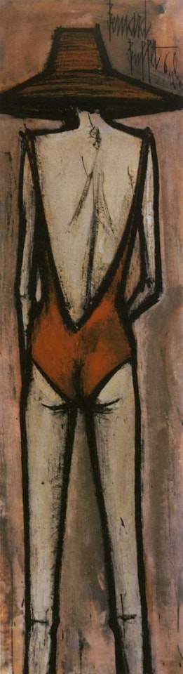 Annabel en maillot de bain by Bernard Buffet