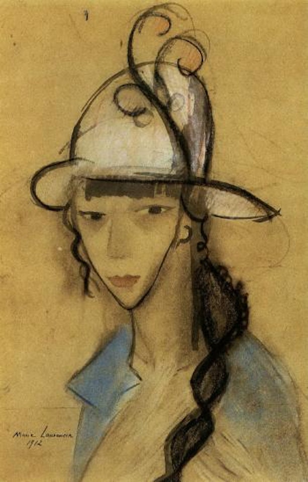 Portrait de femme by Marie Laurencin