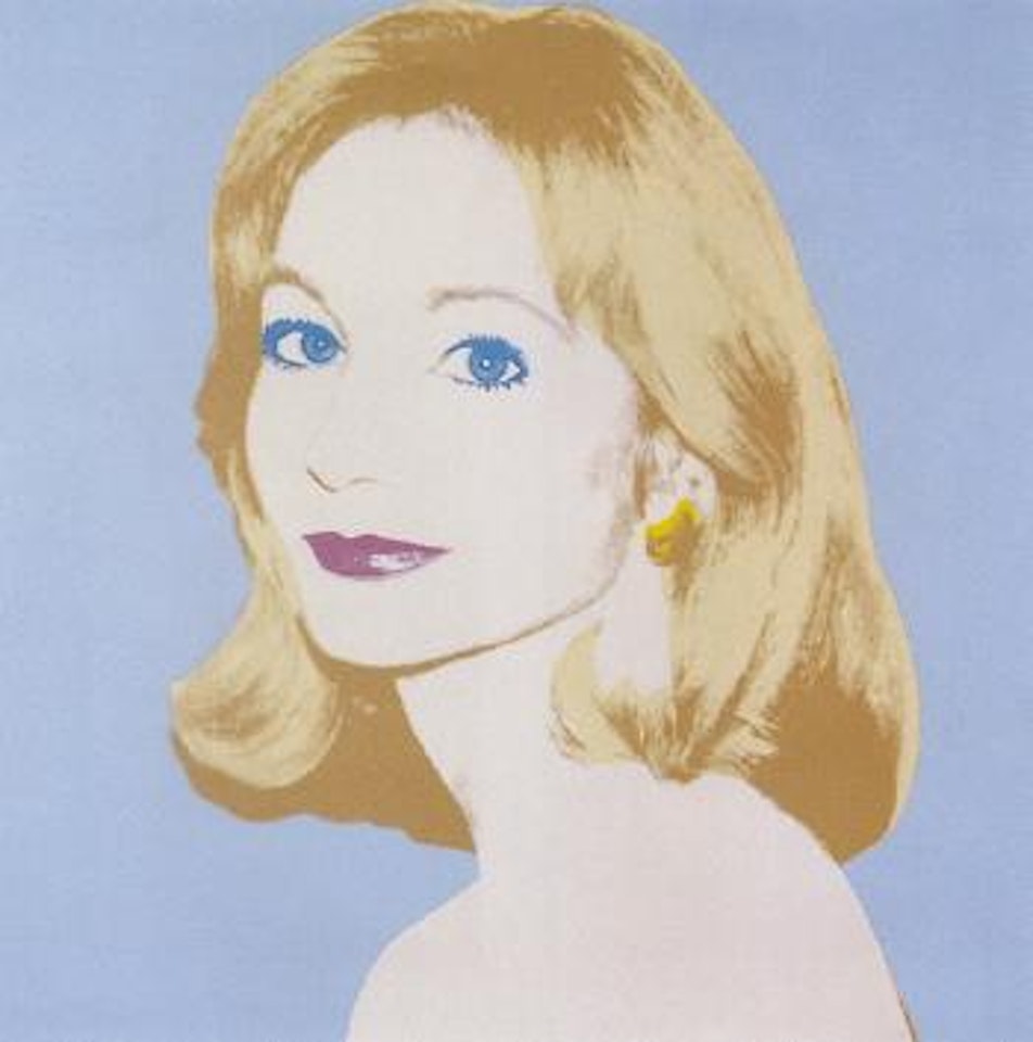 Mirja Sachs by Andy Warhol