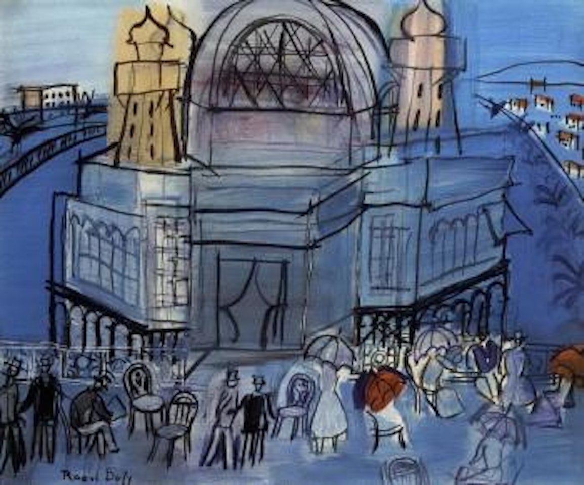 Casino bleu de Nice by Raoul Dufy
