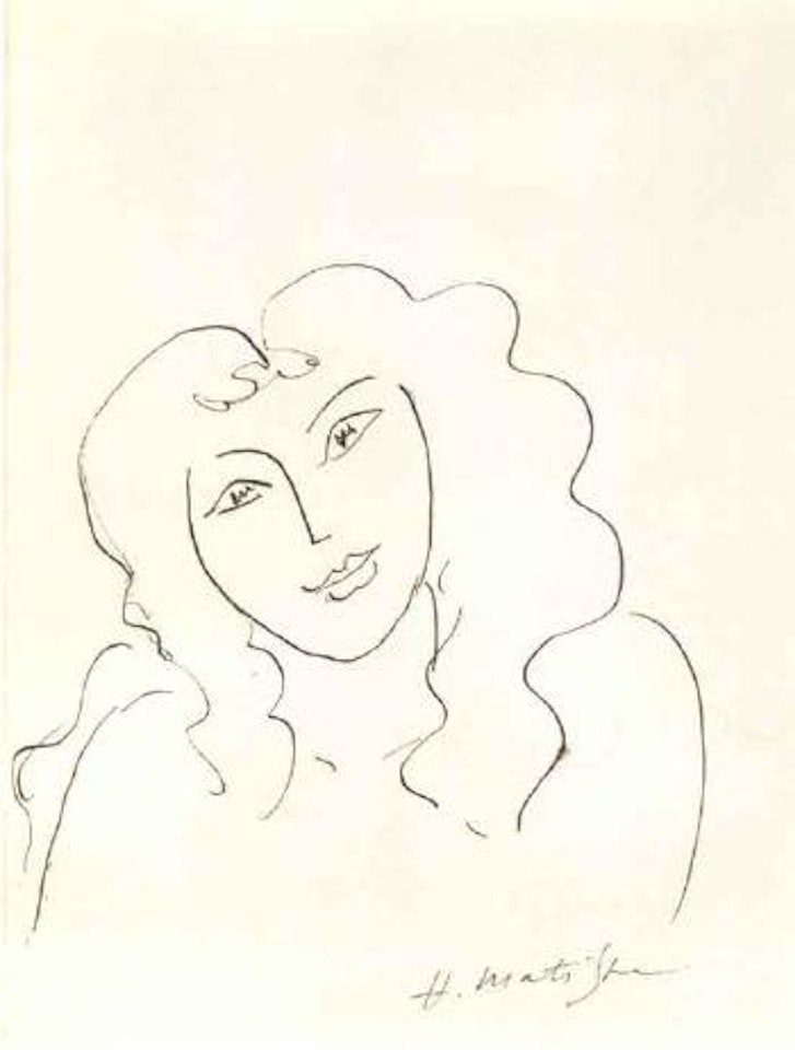 Portrait de femme by Henri Matisse