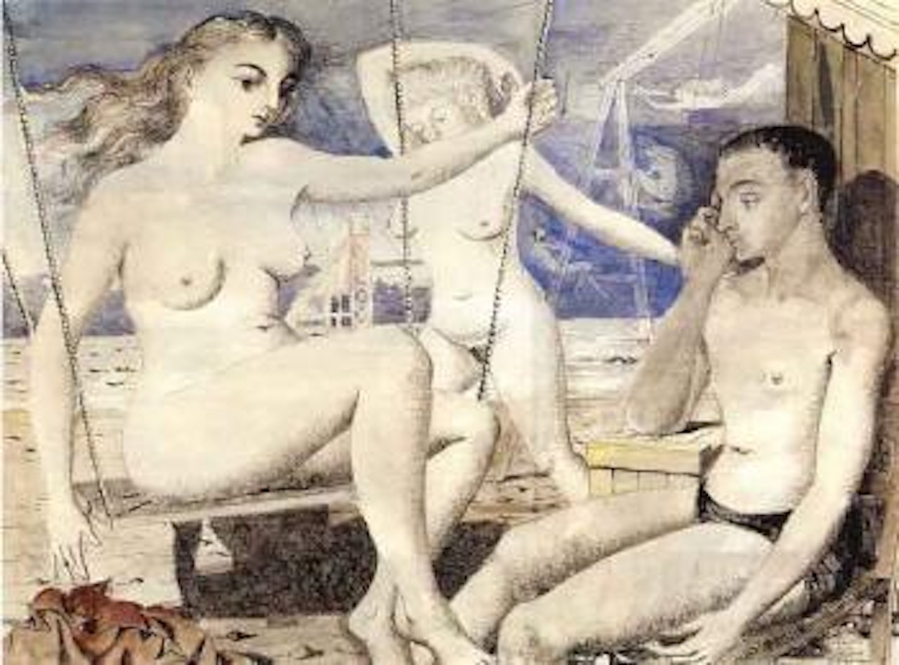 Balancelle by Paul Delvaux