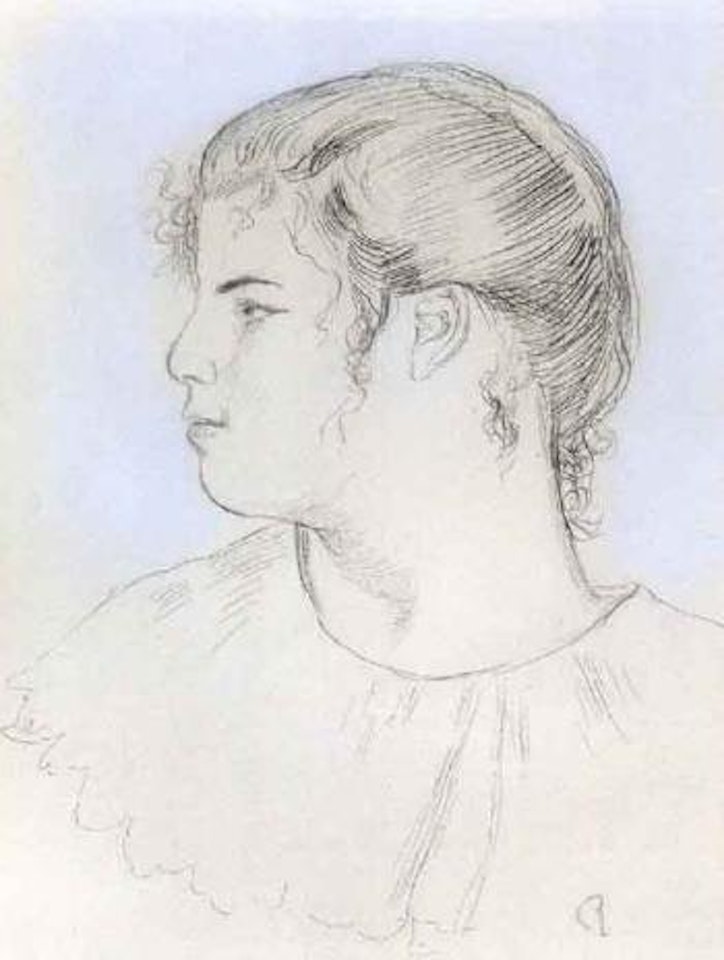 Femme au col de dentelle by Pierre-Auguste Renoir