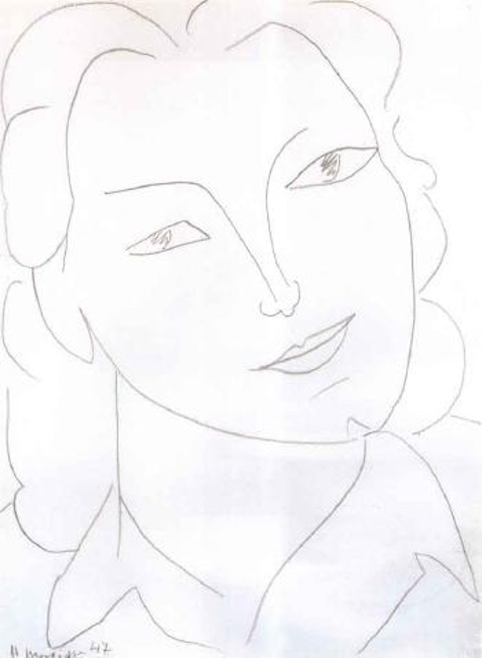 Visage by Henri Matisse