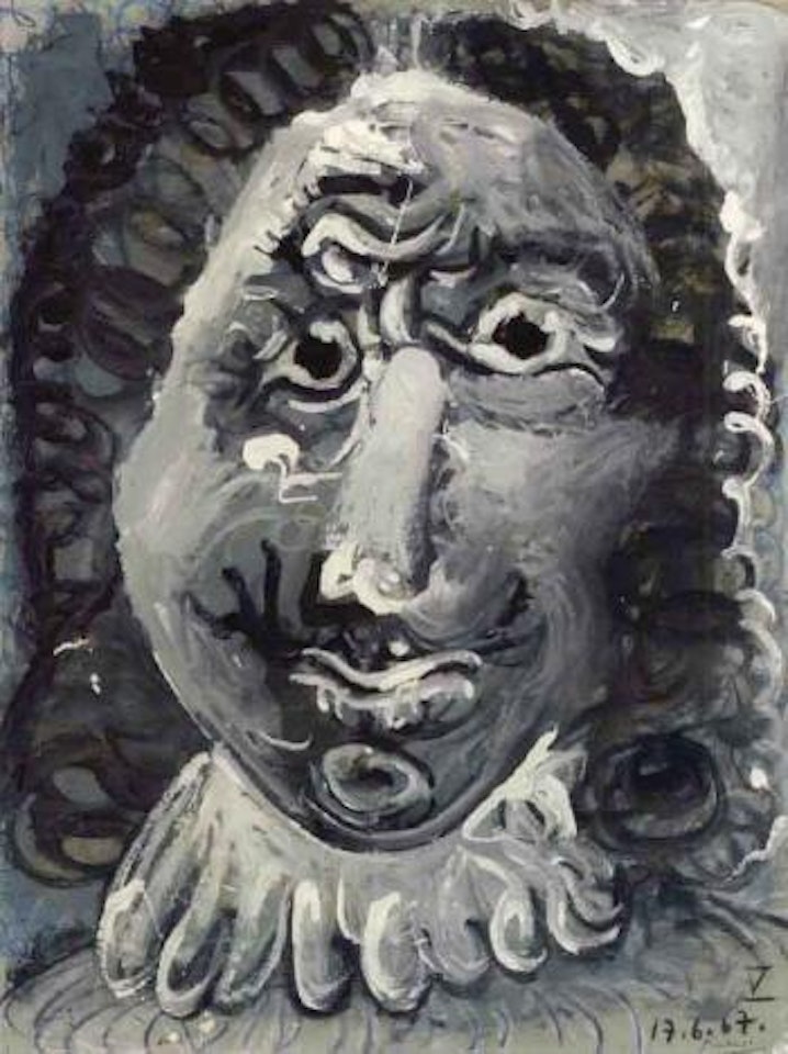 Tete de mosquetaire by Pablo Picasso