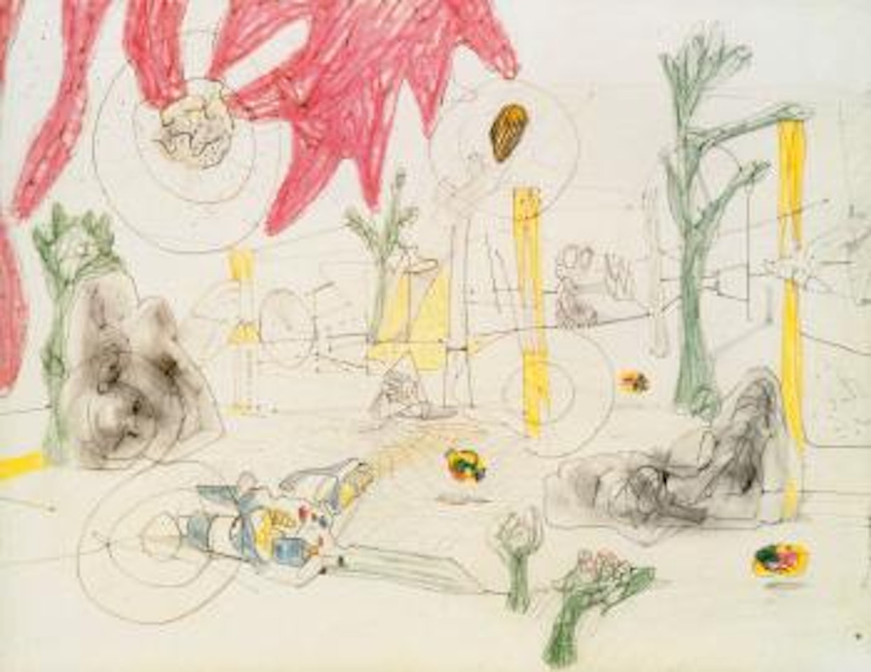 Untitled by Roberto Matta