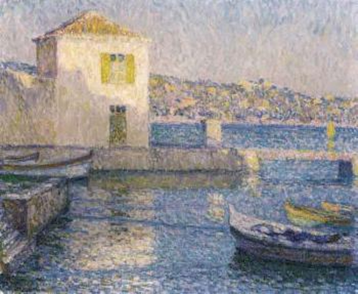Maison pres de la mer, Villefranch-sur-mer by Henri Le Sidaner