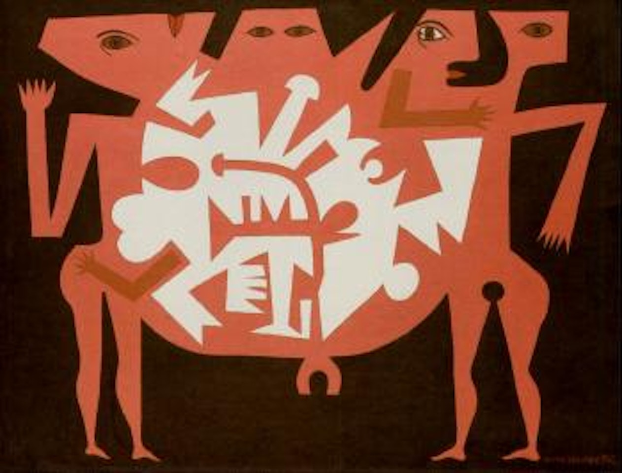 Les vases communicants by Victor Brauner