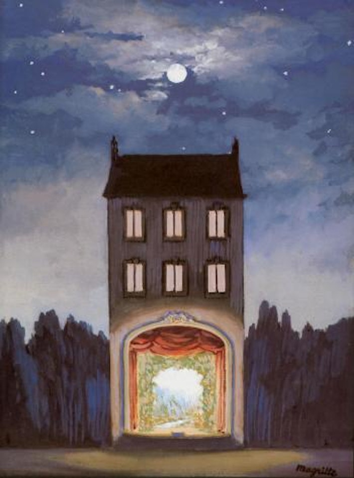 La maison by René Magritte