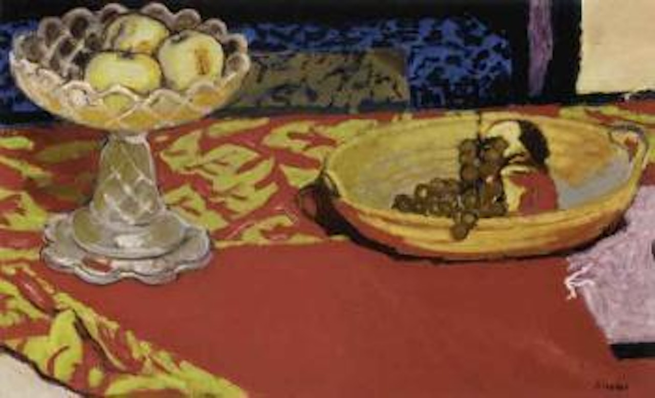 Nature morte au compotier by Maurice Brianchon