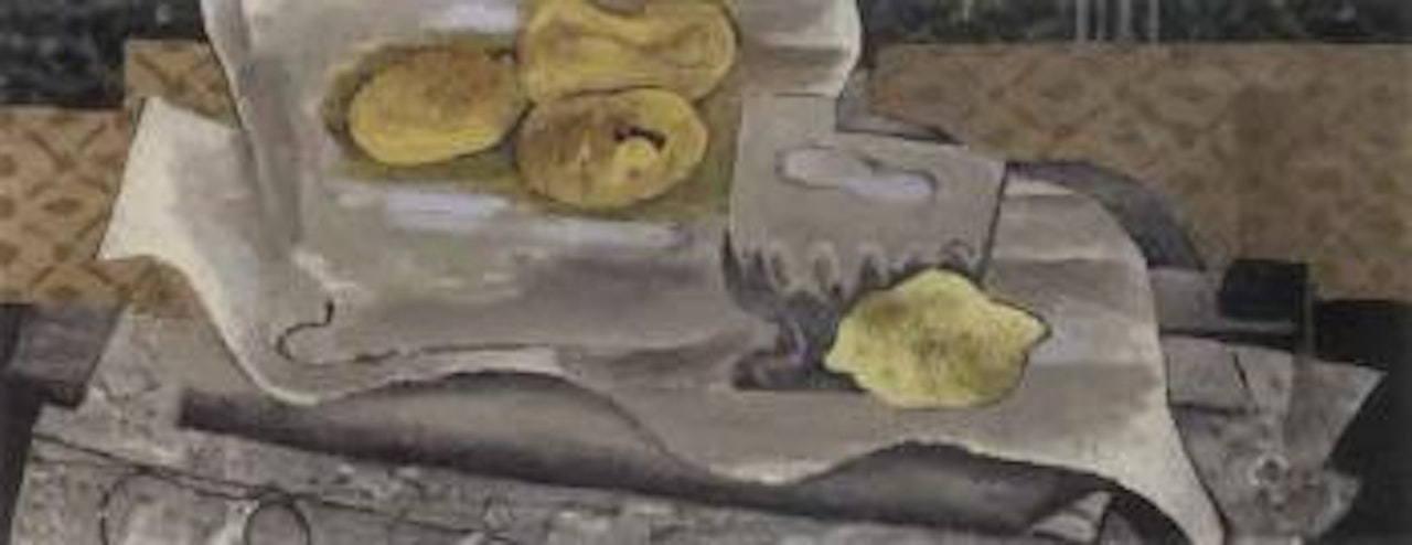 Peches et citron by Georges Braque